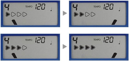 Korg MA1BL Visual Beat Counting Metronome - Blue