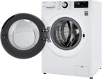 LG WM3555HWA - 24 Inch Smart All In One Washer/Dryer - White