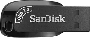 SanDisk SDCZ410-064G-G46 64GB Ultra Shift USB 3.0 Flash Drive Bundle