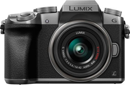 Panasonic DMC-G7KS 4K Mirrorless Camera 14-42mm Lens