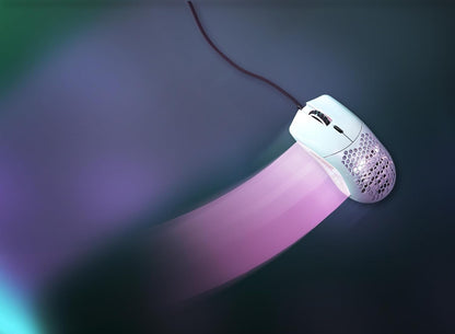 Glorious GO-WHITE Model O Wired Gaming Mouse
