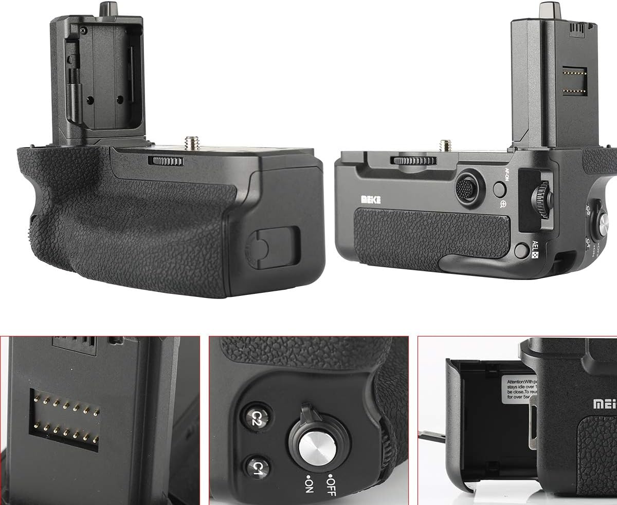 Meike D178621 MK-A7R IV PRO Battery Grip for Sony A7IV A7R IV A9II
