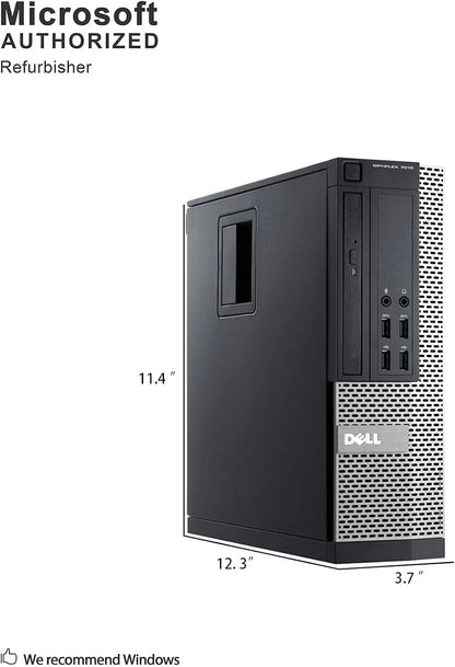 Dell 7010 SFF Desktop i5-3470 16GB 2TB HDD Win10 Renewed