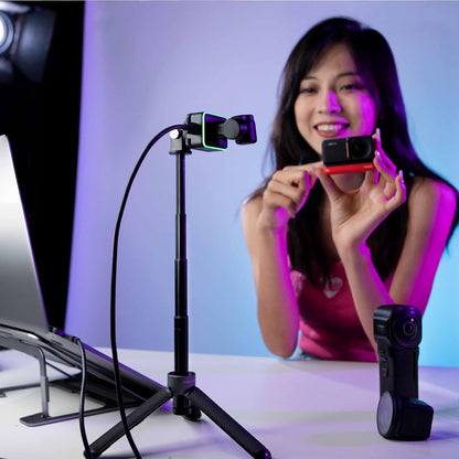Insta360 Link CINSTBJ/A_2-IN-1 SELFIE 4K PTZ Webcam AI Tracking