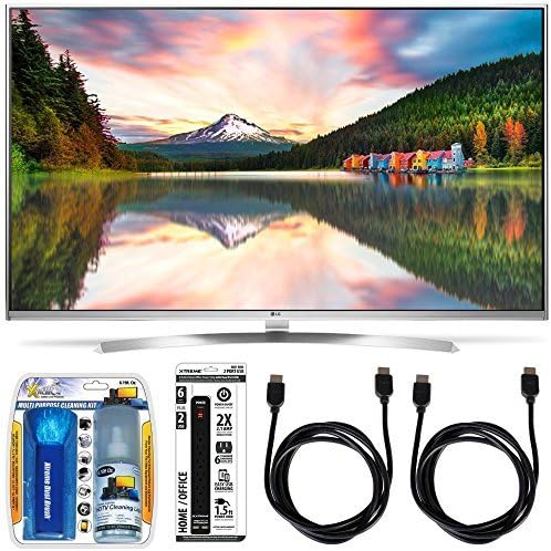 LG 60UH8500 60-Inch 4K Super UHD Smart LED TV Bundle