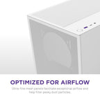 NZXT CC-H52FW-01 H5 Flow 2024 White ATX Mid-Tower Case
