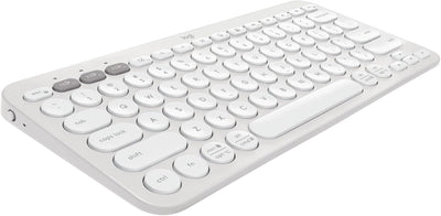Logitech 920-011776 Pebble Keys 2 K380s Bluetooth Keyboard - White