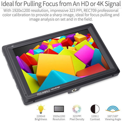 FEELWORLD FW279 7" 2200nit Ultra Bright Field Monitor