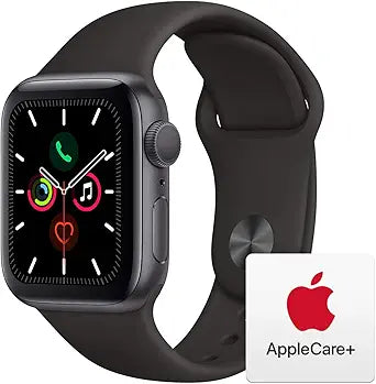 Apple Series 5 Watch 40mm Space Gray with AppleCare+