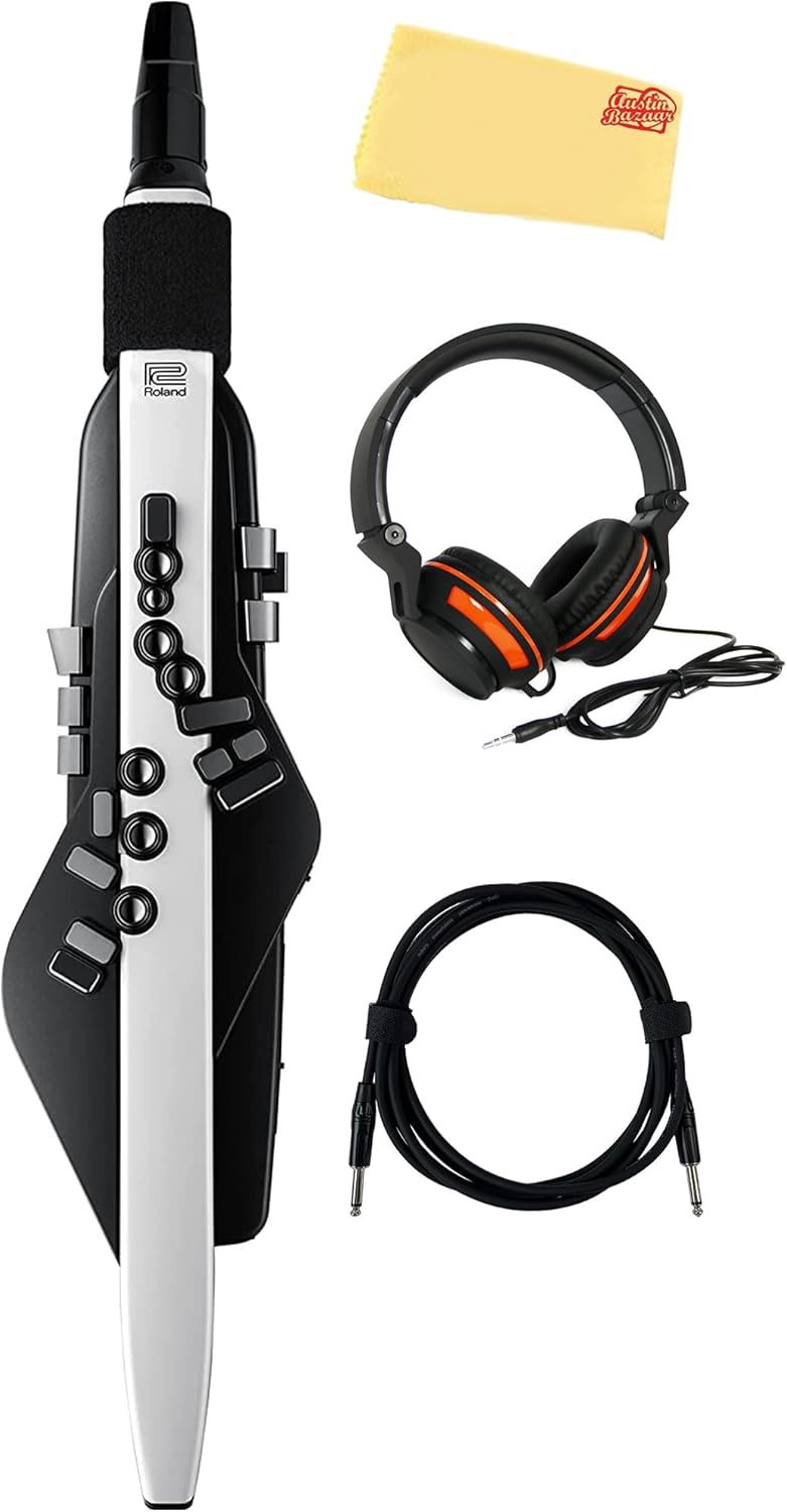 Roland AE-05 Aerophone Go Digital Saxophone Bundle
