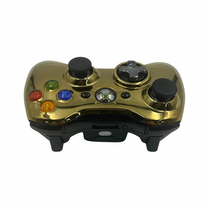 Microsoft 43G-00054 Xbox 360 Wireless Controller - Gold Chrome
