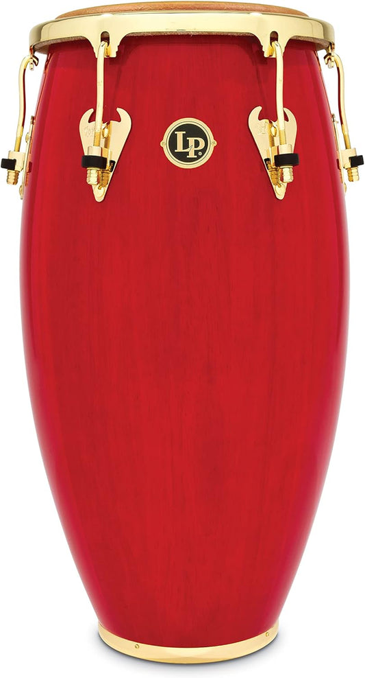 Latin Percussion M752S-RW LP Matador 11-3/4" Wood Conga Red/Gold