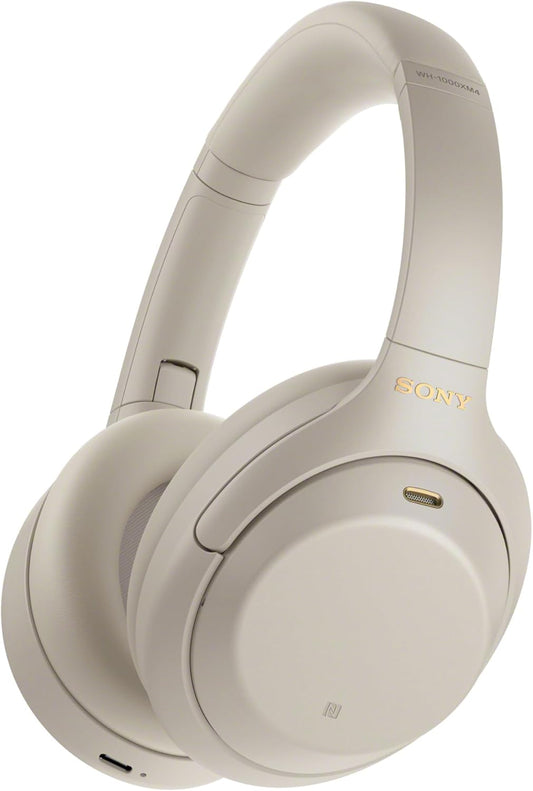 Sony WH1000XM4/S Wireless Noise Canceling Headphones Silver