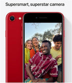 Apple A2595 iPhone SE 3rd Gen 64GB Red Renewed