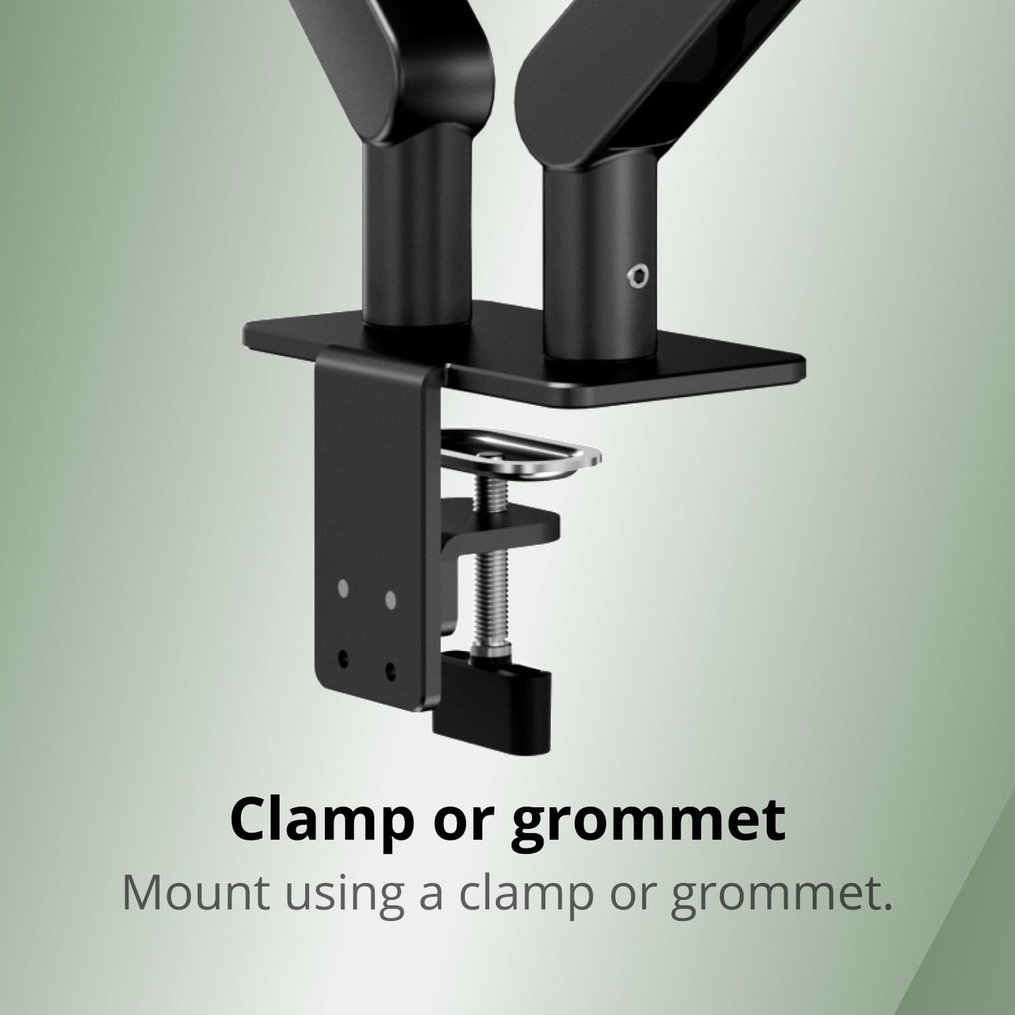 AOC AM420G Dual Monitor Desk Mount - 17-34 Inch Adjustable Stand