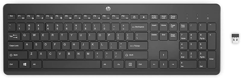 HP 3L1E7AA#ABA 230 Wireless Keyboard Quiet Low-Profile — main product image