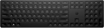 HP 4R184AA#ABL Programmable Wireless Keyboard Black Ergonomic
