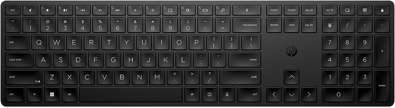 HP 4R184AA#ABL Programmable Wireless Keyboard Black Ergonomic — main product image