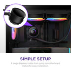 NZXT RL-KR360-B1 Kraken 360 RGB AIO Liquid Cooler