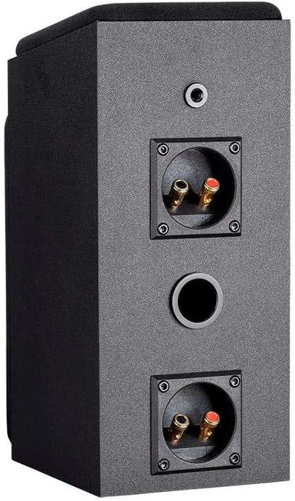 Monoprice 133833 Immersive Satellite Speakers Pair Black