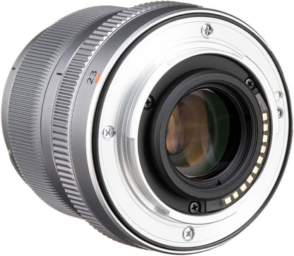 Fujifilm Fujinon XF23mmF2 R WR Silver Lens