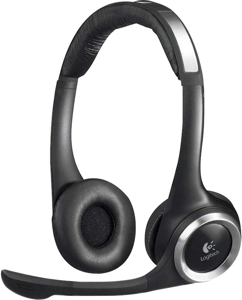 Logitech 981-000068 ClearChat Wireless USB Headset - Black — main product image