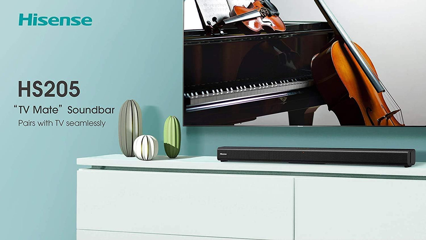 Hisense HS205 43" FHD Android Smart TV & Soundbar Combo