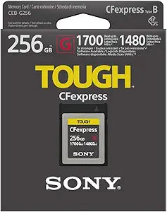 Sony Cfexpress Tough High-Speed Memory Card