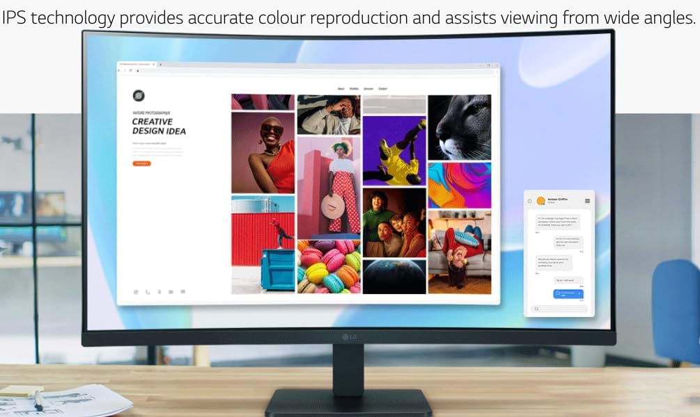 LG 24" FHD IPS Monitor 100Hz AMD FreeSync HDMI VGA