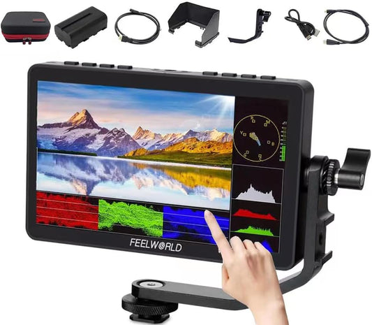 FEELWORLD F5 Pro V4 6" 4K HDMI Touch Camera Monitor