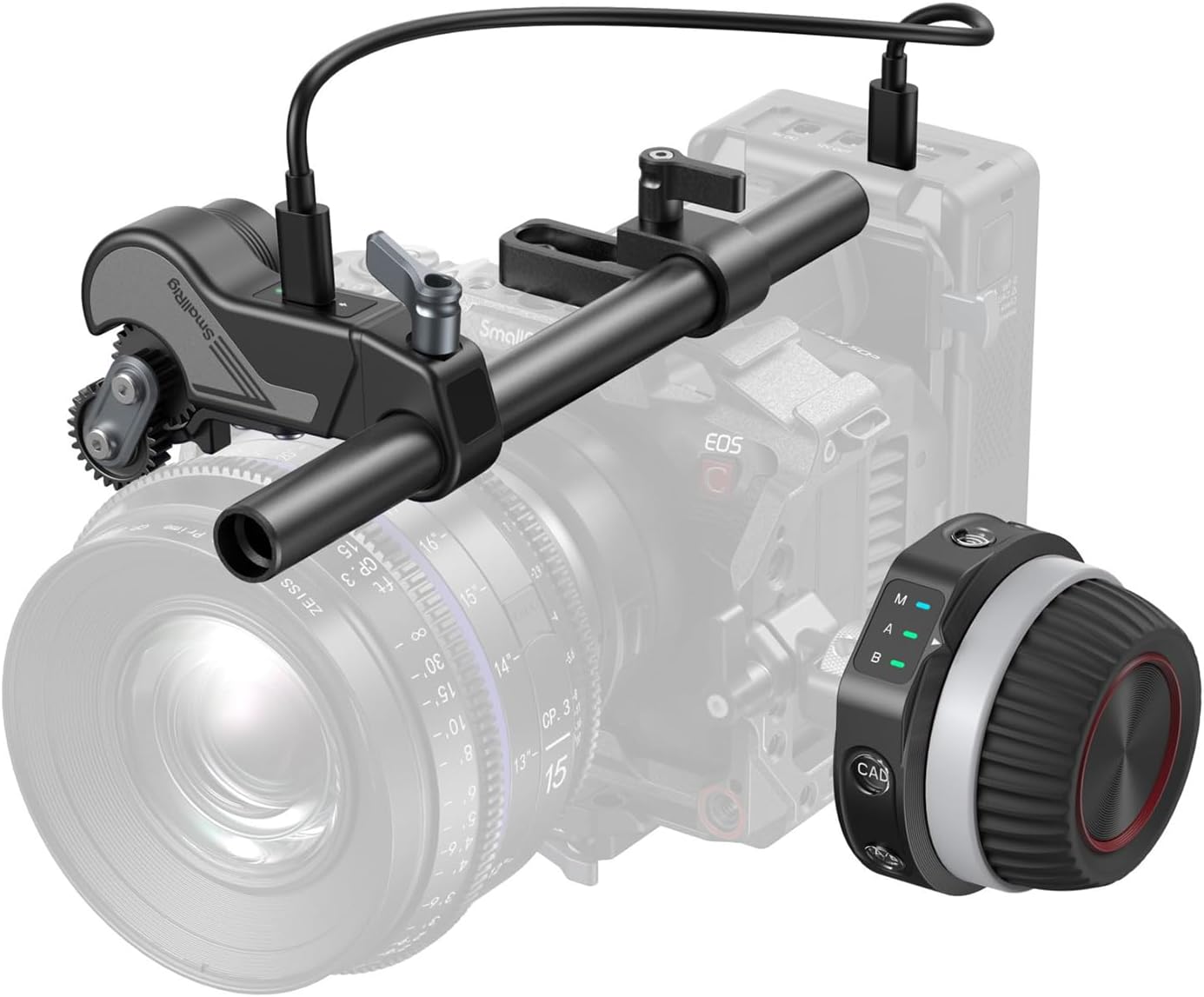 SmallRig 4296 Wireless Follow Focus Kit (Lite) Handwheel Controller