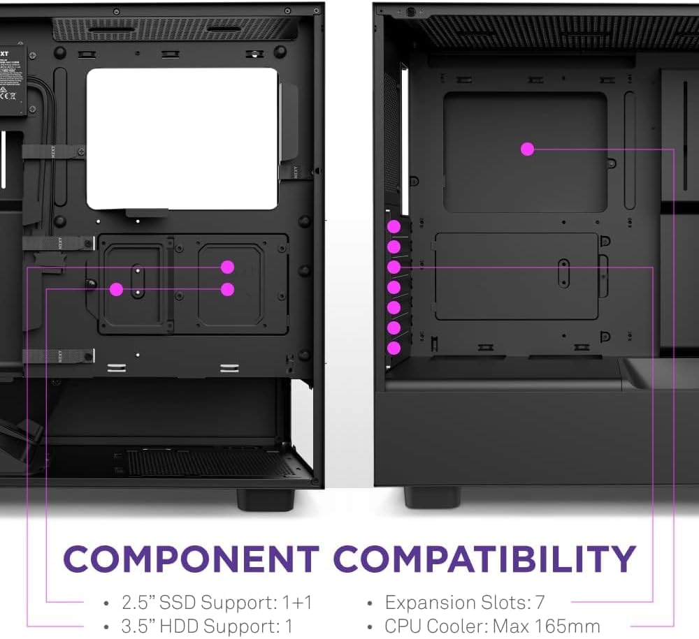 NZXT CC-H51EB-01 H5 Elite Compact ATX Gaming Case