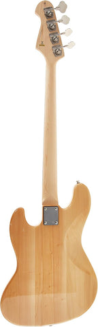 Monoprice 625741 Acoustic-Electric 4-String Bass Guitar Natural