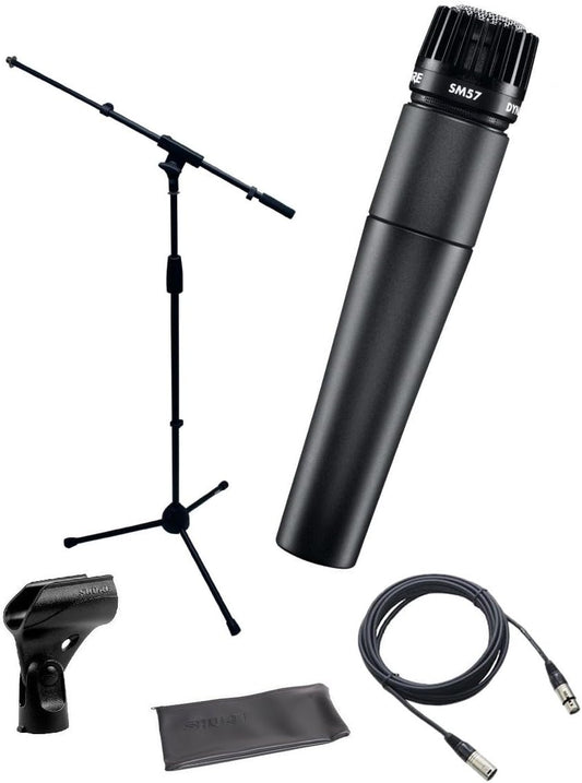 Shure SM57LC Instrument/Vocal Microphone Bundle
