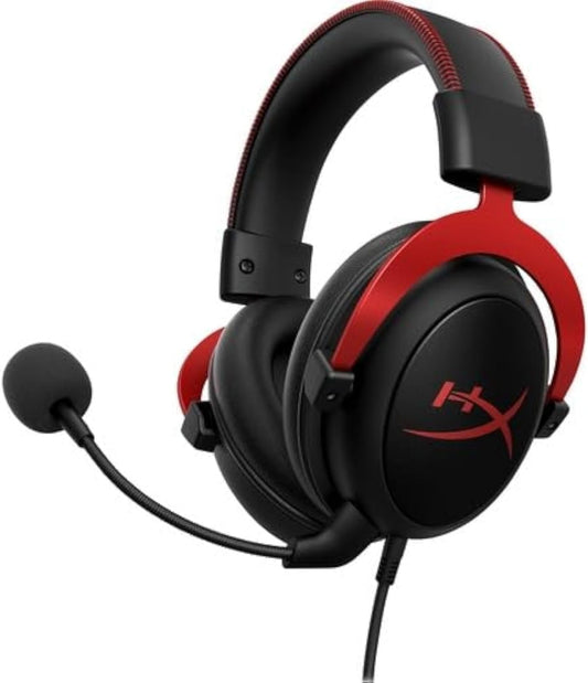 HyperX 4P5M1AA Cloud II Gaming Headset 7.1 Surround Sound Red