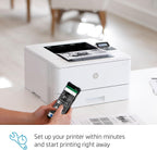 HP M404dn LaserJet Pro Monochrome Printer Alexa Ready