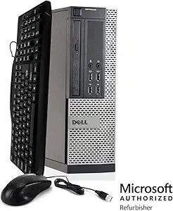 Dell Optiplex 990 SFF i5 Desktop PC (Renewed)
