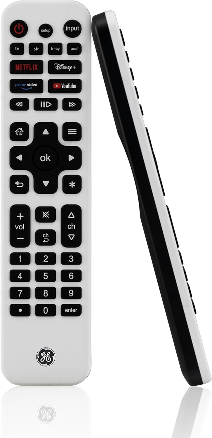 GE 80984-RF1 Rechargeable Universal Remote Control Backlit