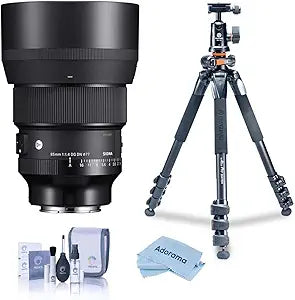 Sigma 85mm f/1.4 DN ART Lens Sony E-Mount Bundle