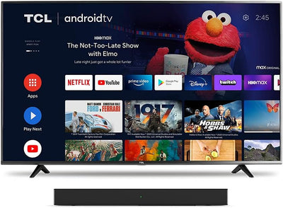 TCL 4 Series 50S434 50-Inch 4K UHD Android TV