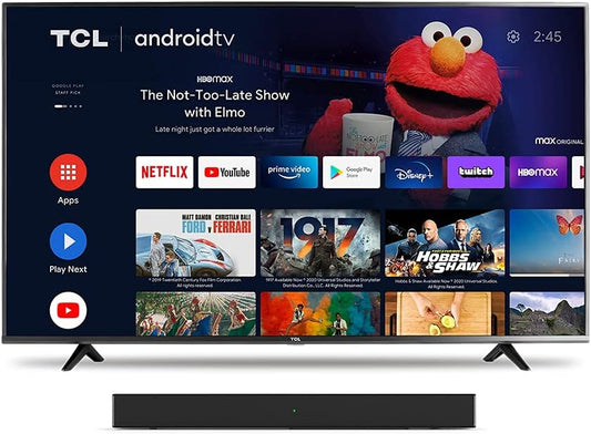 TCL 4 Series 50S434 50-Inch 4K UHD Android TV