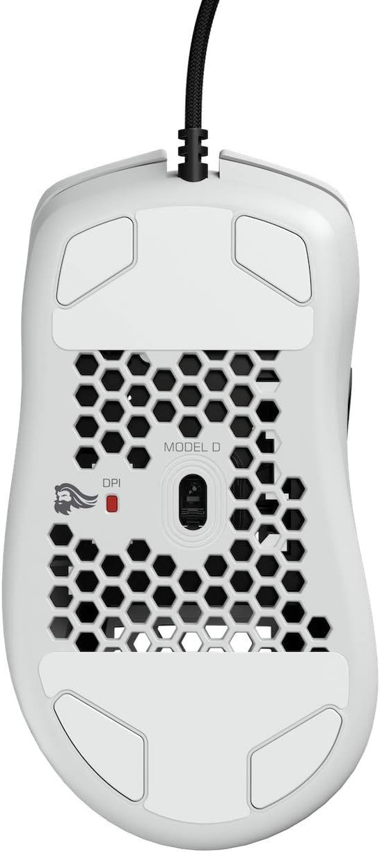 Glorious GLO-MS-DM-GW Model D- (Minus) Gaming Mouse White