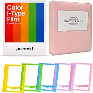Polaroid Color Film for I-Type with Album Frames