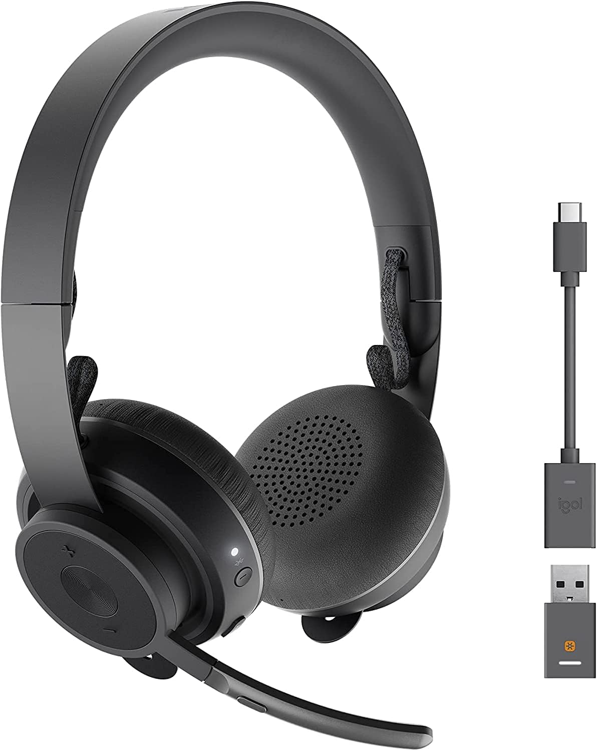 Logitech 981-000805 Zone Wireless Plus Headset (Renewed)