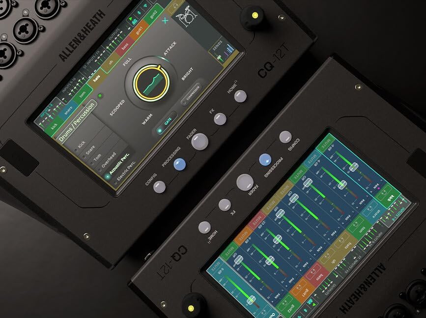 Allen & Heath AH-CQ12T Digital Mixer Touchscreen Bluetooth