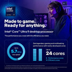 Intel Core Ultra 9 285K 24-Core Desktop Processor 5.7 GHz