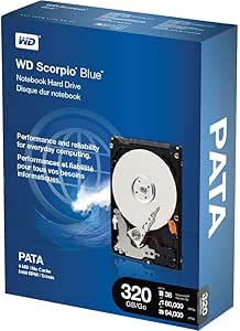 Western Digital WD3200BEVERTL 320GB Scorpio Blue PATA HDD — main product image
