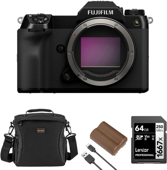 Fujifilm 101 GFX 100S II Medium Format Mirrorless Camera Bundle