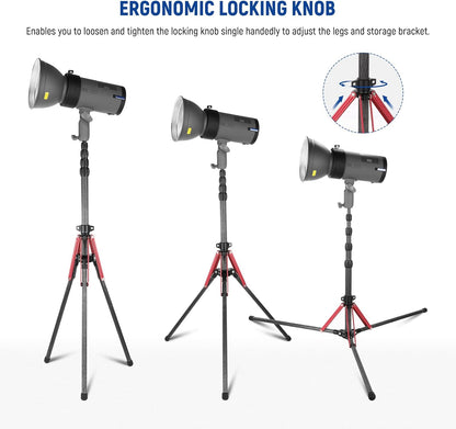 Neewer ST210R Carbon Fiber Light Stand 86.5 inch