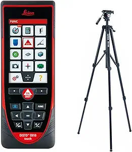 Leica DISTO D810 Touch Laser Distance Meter with Tripod
